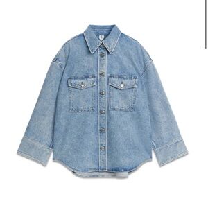 Arket Denim Shirt/Jacket - Size 36